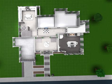 Bloxburg Starter House Layout