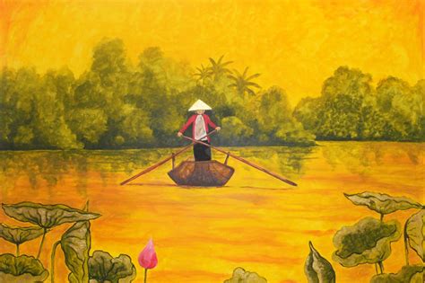 Vietnamese Silk Paintings | Origin - Material - Technique | Vietnam art ...