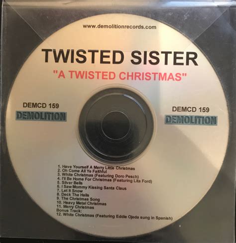 Twisted Sister – A Twisted Christmas (2006, CD) - Discogs