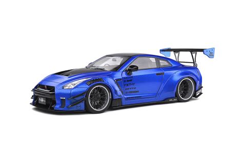 NIssan GT-R (R35) W/ Liberty Walk Body Kit 2.0 - Metallic Blue - 2020 ...