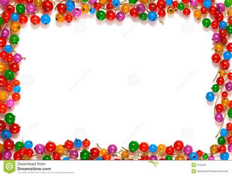 Colorful Berries Border Royalty Free Stock Photo - Image: 975445