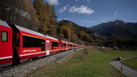 Switzerland Has Built World's Longest Passenger Train Measuring 2KM