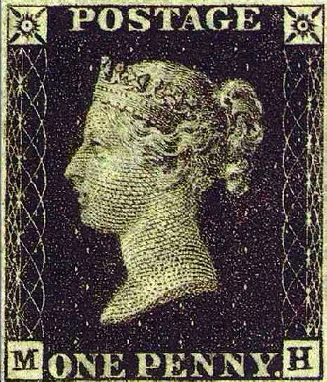 Penny Black Stamp (Illustration) - World History Encyclopedia