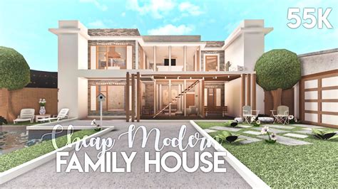 Modern family mansion bloxburg