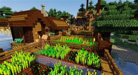 Spruce Village Transformation Minecraft Map