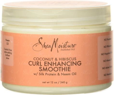 Amazon.com: Shea Moisture Coconut Hibiscus Curl Enhancing Smoothie ...