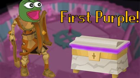 MY FIRST PURPLE! (OSRS IRONMAN) - YouTube