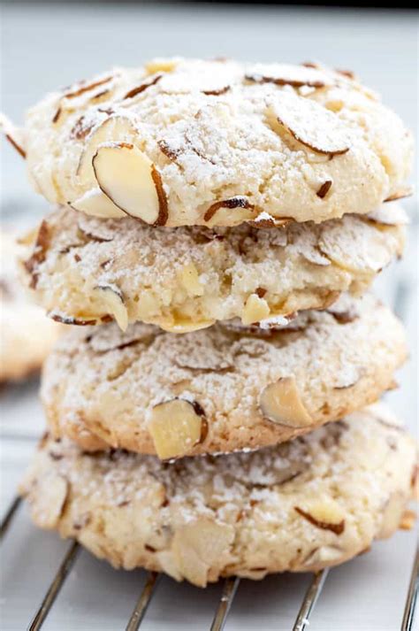 Chewy Almond Paste Cookies • Dishing Delish