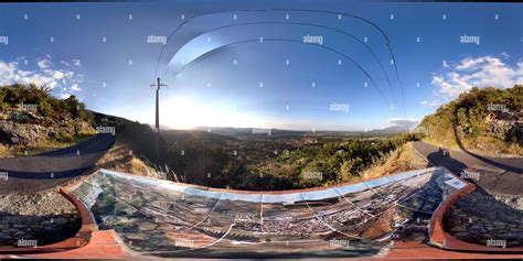 360° view of Overlooking Ceret, France - Alamy