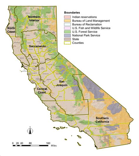 Northern California National Forests Map