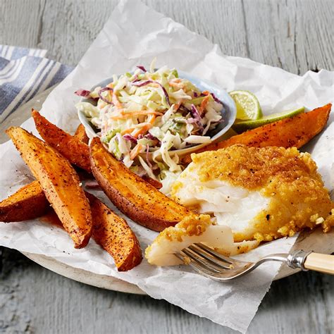 Crispy Fish & Chips Recipe - EatingWell