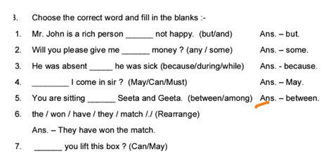 Fill In The Blanks Grammar Test Quiz | Attempts: 280612 - Trivia ...