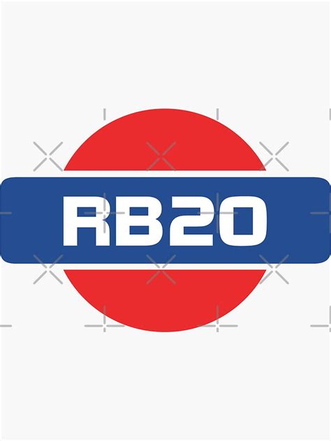 "RB20 Engine Swap" Sticker for Sale by ApexFibers | Redbubble