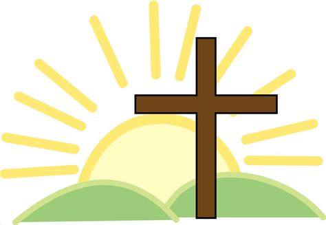 Free photo: Easter Cross Clipart - Christian, Christianity, Clipart ...