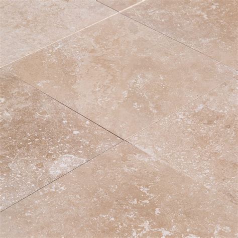 Classic Beige Travertine Honed Floor and Wall Tile