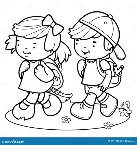 Black School Kids Stock Illustrations – 32,964 Black School Kids Stock ...