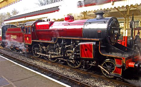 Steam Loco #13065 - LMS Hughes Crab at Bolton Street. | Steam engine ...