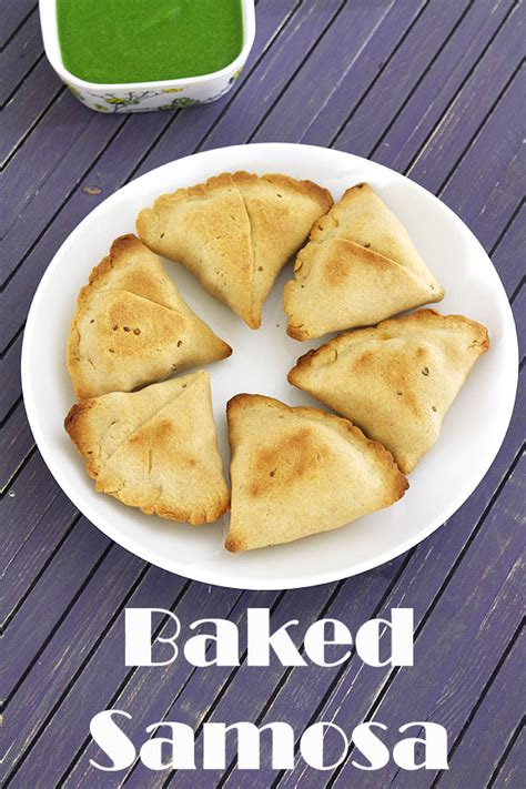 Baked samosa recipe (How to make samosa in the oven), Healthy samosa