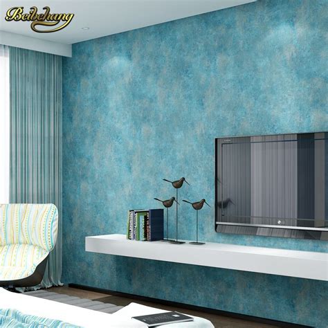 beibehang Modern simple plain papel de parede 3d Wallpaper Wall ...