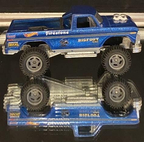 2019 HOT WHEELS MONSTER TRUCKS BIGFOOT 1/64 CUSTOM ORIGINAL 1/1. LOOSE ...