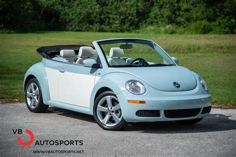 Baby Blue Volkswagen Beetle Interior