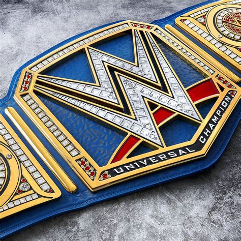 WWE Universal Championship Blue Title Belt | FighterXFashion.com