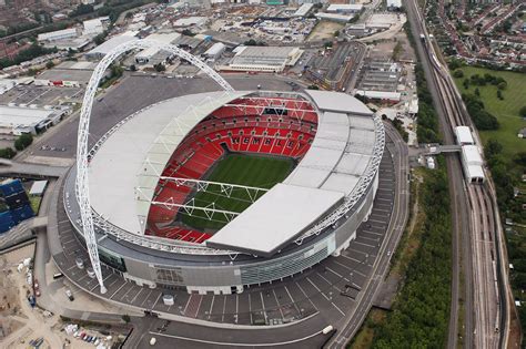 Wembley Stadium - Aerial View Le Vatican, England National Football ...