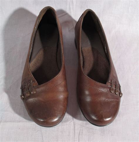 Women's Clarks Boat Shoes Brown Size 8 M Slip-on Leather Low | Oxford ...