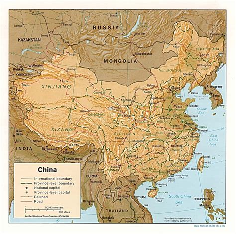 Ancient China Geography Map