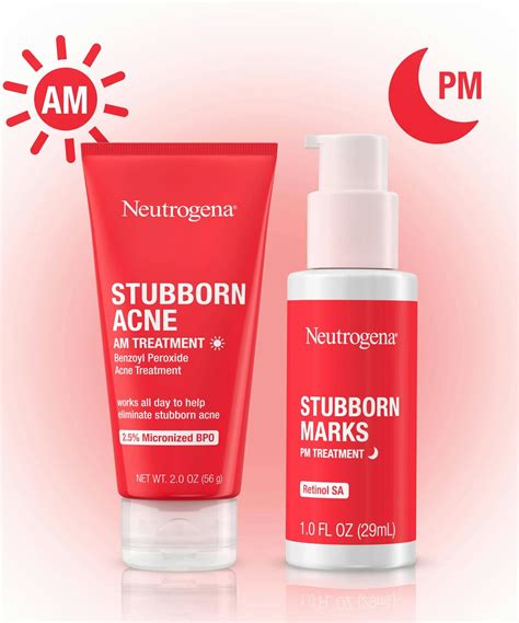 Stubborn Acne & Stubborn Marks Treatment Bundle | NEUTROGENA®