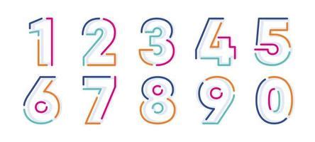 Number 1 Font Styles