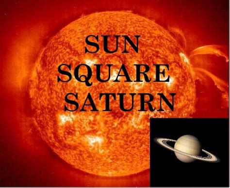 sun saturn SQUARE - AstroTarot