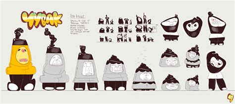 SPIRIT characters on Behance