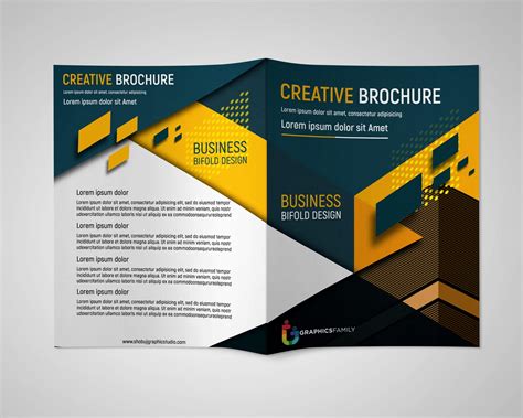 Bi Fold Brochure Illustrator Template