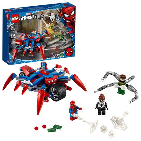 LEGO Marvel Spider-Man: Spider-Man vs. Doc Ock 76148 Superhero Playset ...