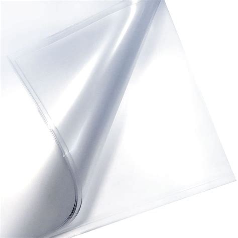 PETG Sheet | 0.020" x 48 x 96 Clear PETG Sheets Film Masked