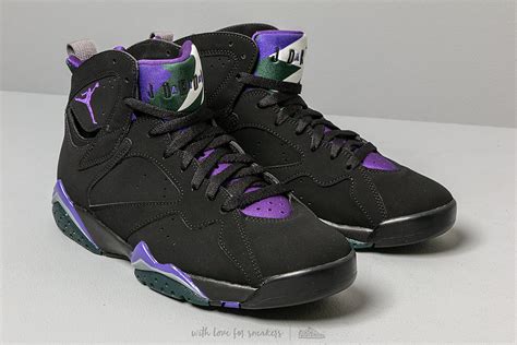 Air Jordan 7 Retro Black/ Field Purple-Fir-Dark Steel Grey | Footshop