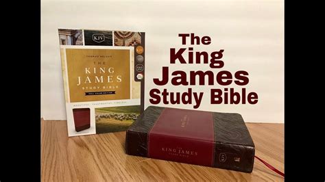 Thomas Nelson KJV Study Bible Large Print - YouTube