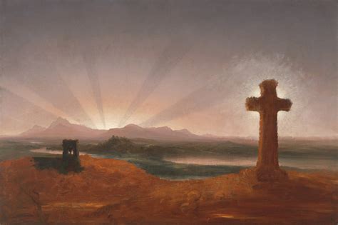 Cross at Sunset - Cole, Thomas. Museo Nacional Thyssen-Bornemisza