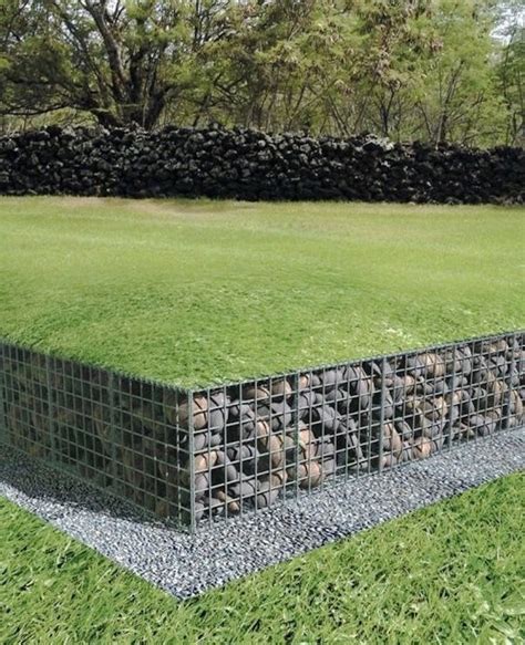 9 best How to build a curved gabion wall images on Pinterest | Gabion ...