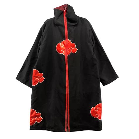 Naruto Shippuden Akatsuki Cloak Cosplay Coat Hot Topic, 44% OFF