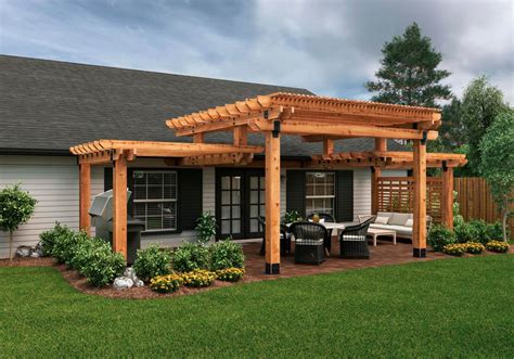 Project Plans - Curved Rafter Appeal Pergolas with Curves | Pergola ...