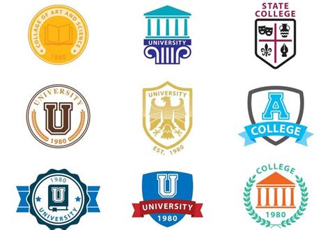 University Logo Vectors - Download Free Vector Art, Stock Graphics & Images