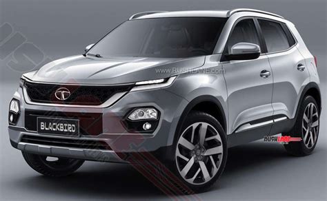 Tata Blackbird SUV will be smaller than Harrier - Digital render