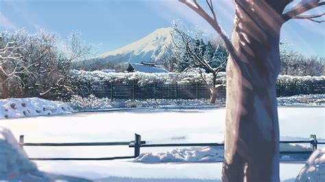 Scenery Winter Anime Wallpapers : Winter Snow House Hut Anime Scenery ...