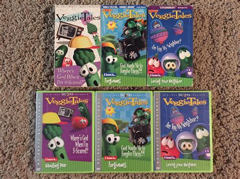 VeggieTales The Early Years VHS and DVD by richardchibbard on DeviantArt