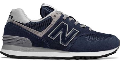 New Balance 574 Core W - Navy with White • Se pris