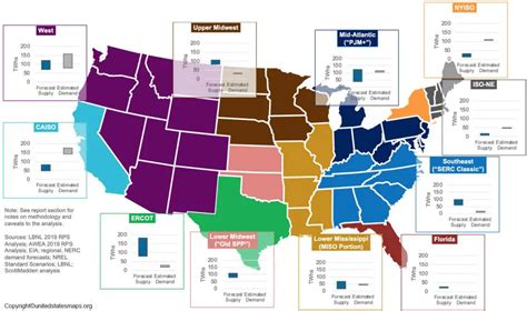 Power Grid Map of US - United States Maps