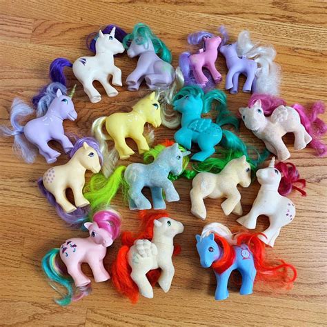 Vintage 1980s Toy Hasbro Toys G1 MLP My Little Pony Lot W/ so | Etsy ...