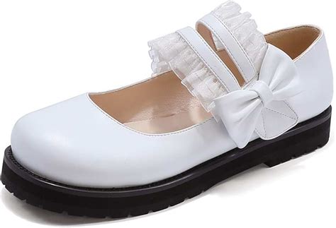 Amazon.com: white mary janes for women: Clothing, Shoes & Jewelry